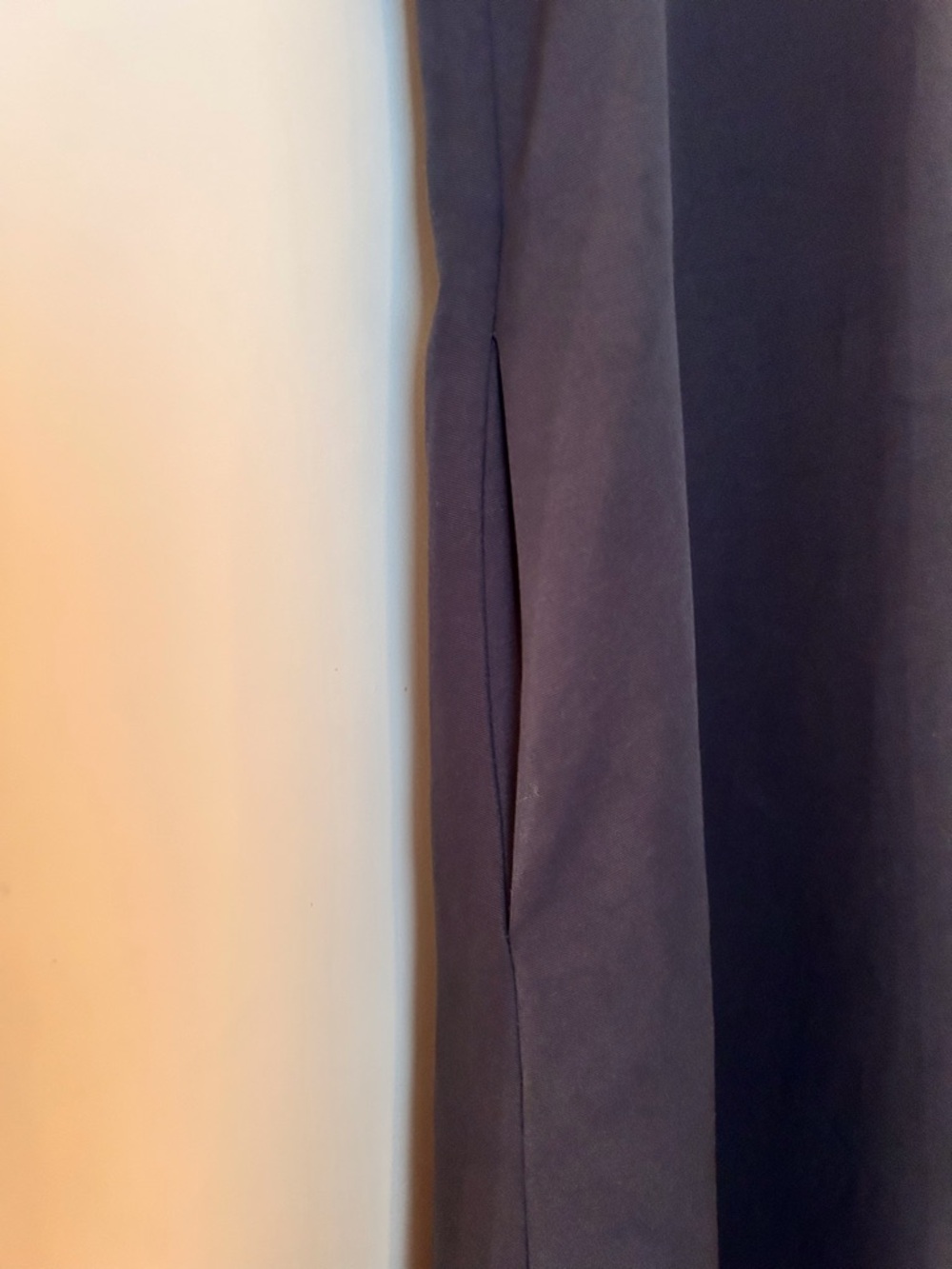 STAUD Navy Short-Sleeve Mock Neck Tunic - Picture 6 of 7